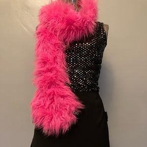 Juniors Sheer Back  Black Sparkle Tank size S (label cut)